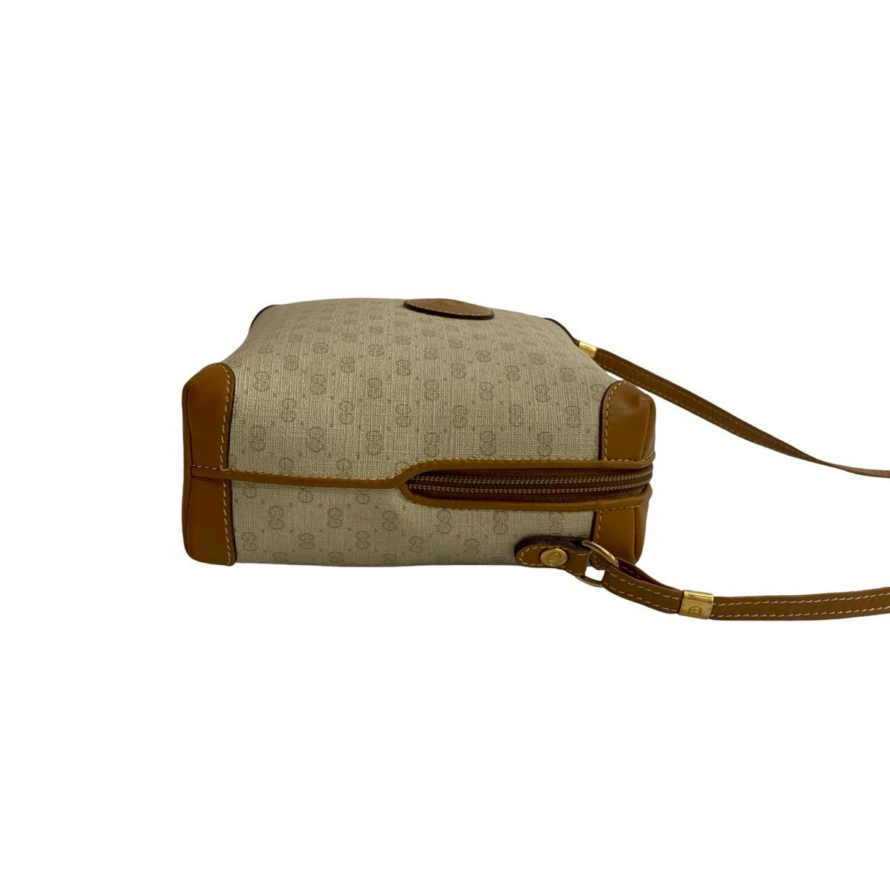 GUCCI Shoulder Bag leather Brown