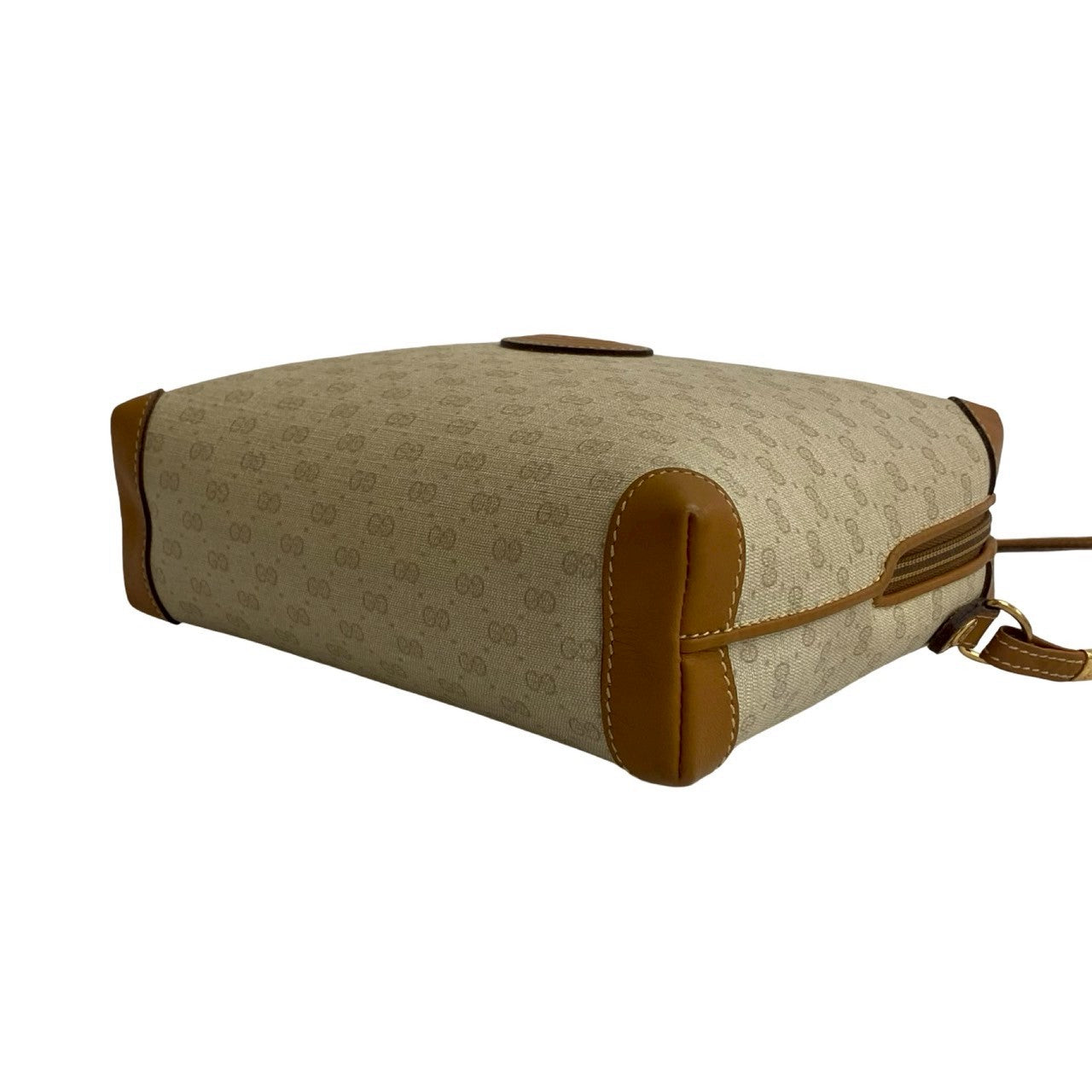 GUCCI Shoulder Bag leather Brown