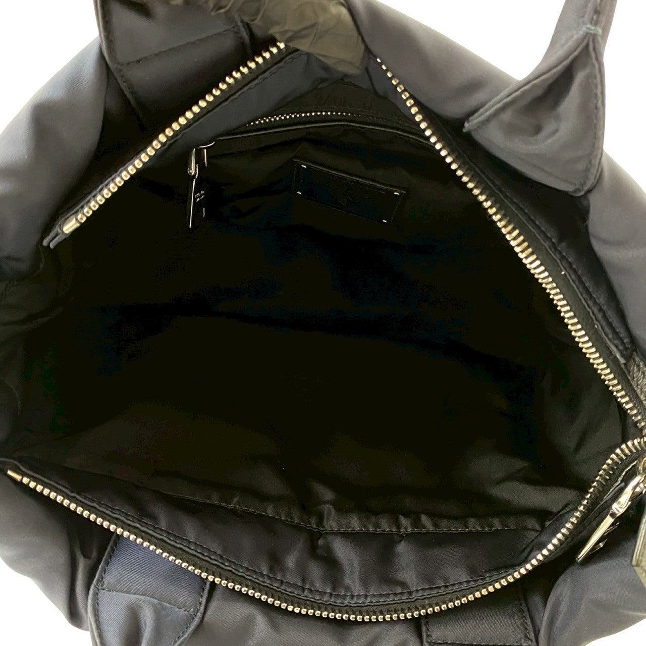 PRADA Shoulder Bag Nylon Navy
