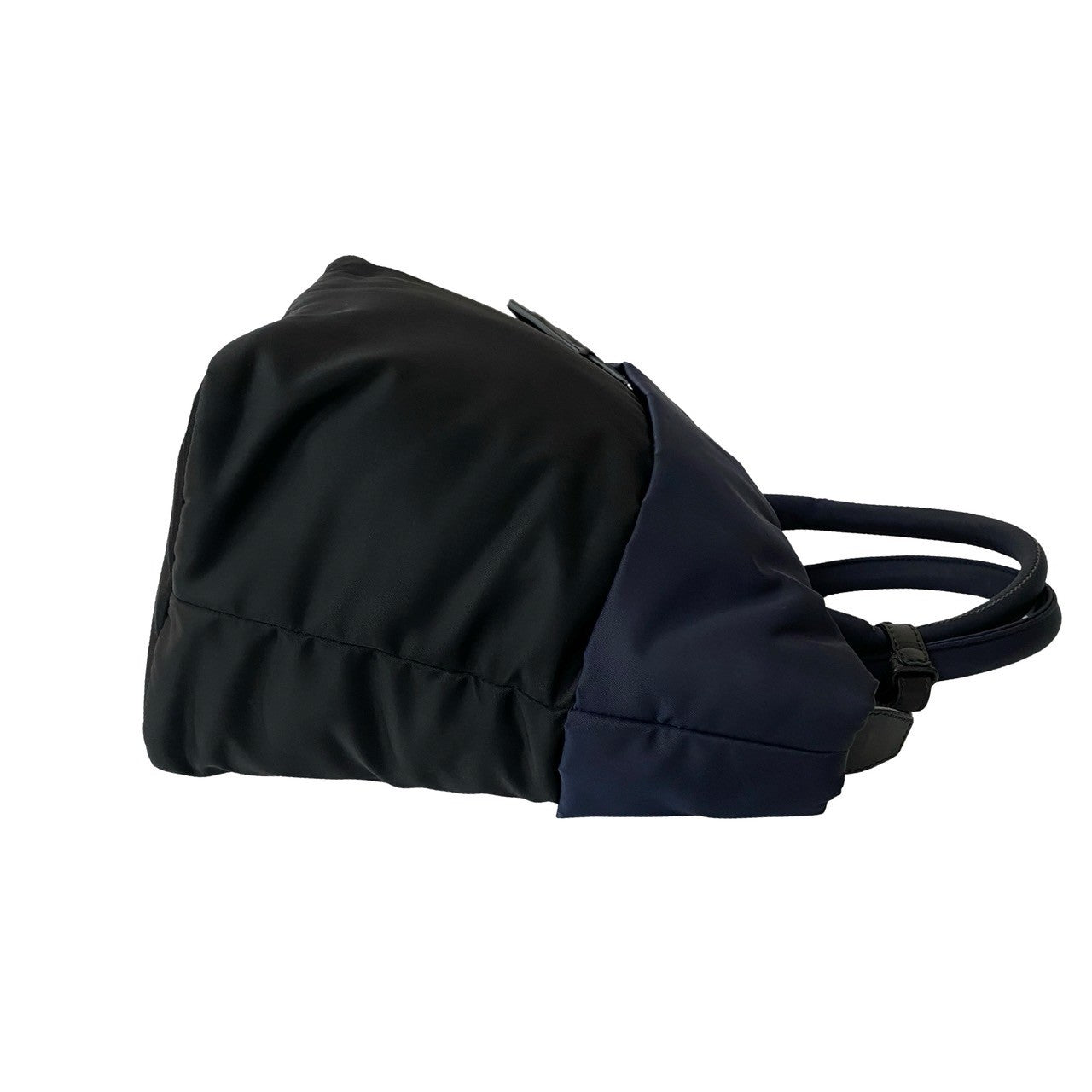 PRADA Shoulder Bag Nylon Navy