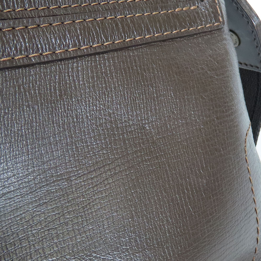 LOUIS VUITTON Shoulder Bag M92995 leather Brown Utah Yuma