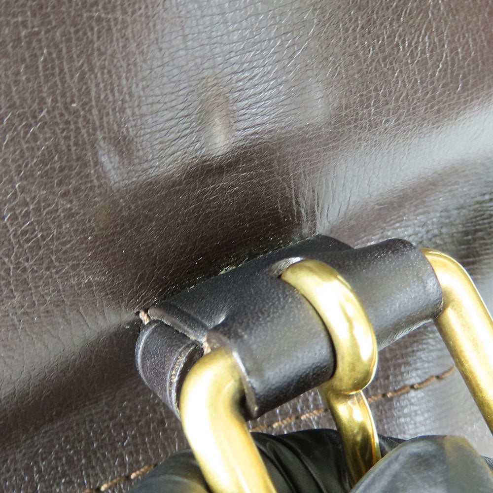 LOUIS VUITTON Shoulder Bag M92995 leather Brown Utah Yuma