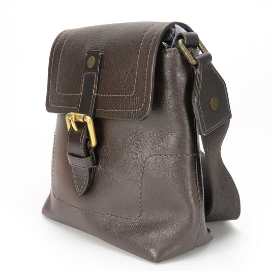 LOUIS VUITTON Shoulder Bag M92995 leather Brown Utah Yuma