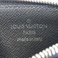 LOUIS VUITTON Coin case M30271 Taiga, Monogram Eclipse black Coin card holder mens Used Authentic