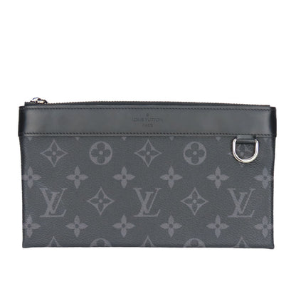 LOUIS VUITTON Pouch M44323 Monogram Eclipse black Pochette Discovery PM unisex(Unisex) Used Authentic