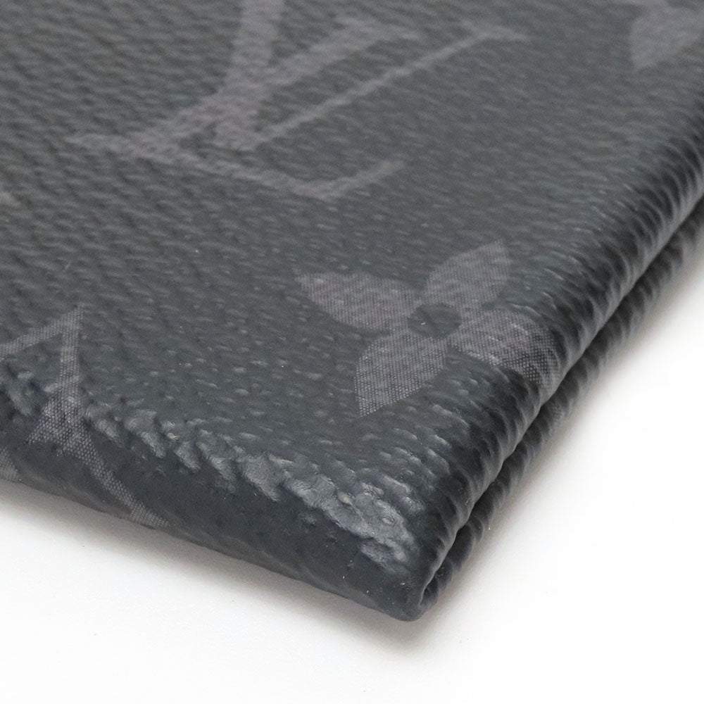 LOUIS VUITTON Pouch M44323 Monogram Eclipse black Pochette Discovery PM unisex(Unisex) Used Authentic