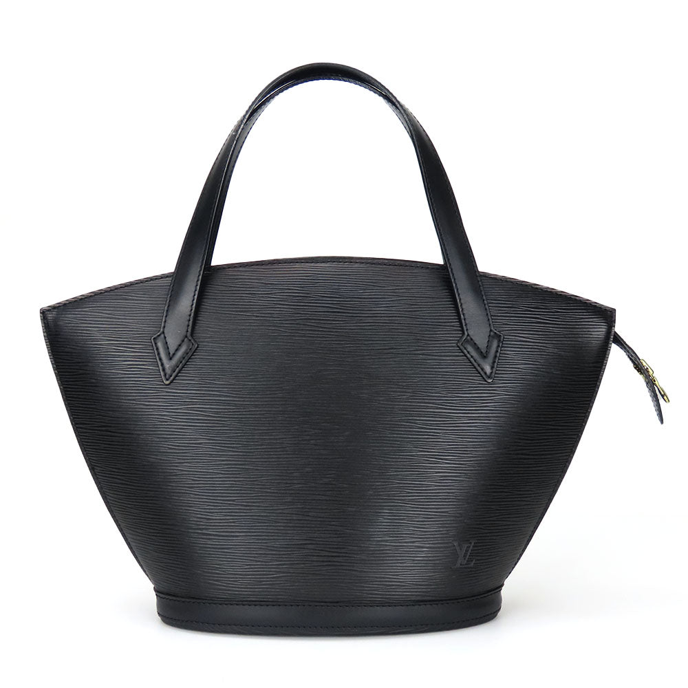 LOUIS VUITTON Tote Bag M52272 Epi Leather black Sun jack Women Used Authentic
