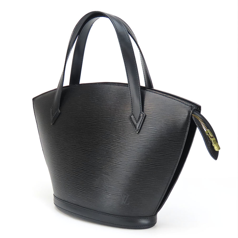 LOUIS VUITTON Tote Bag M52272 Epi Leather black Sun jack Women Used Authentic