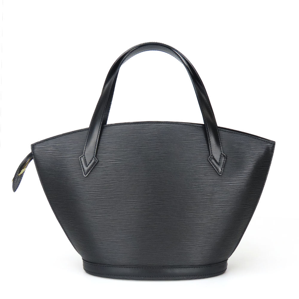 LOUIS VUITTON Tote Bag M52272 Epi Leather black Sun jack Women Used Authentic