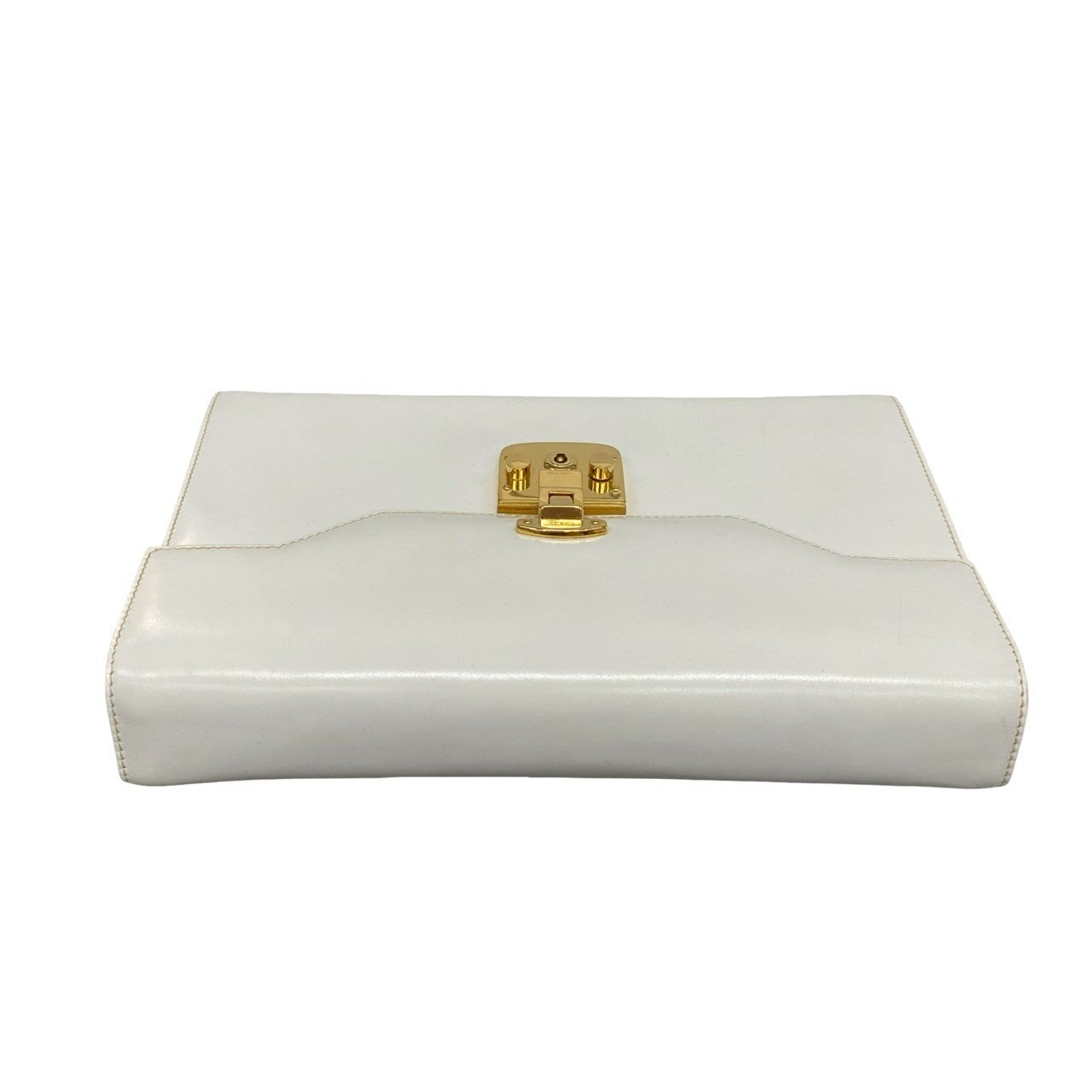 GUCCI Shoulder Bag Calfskin white