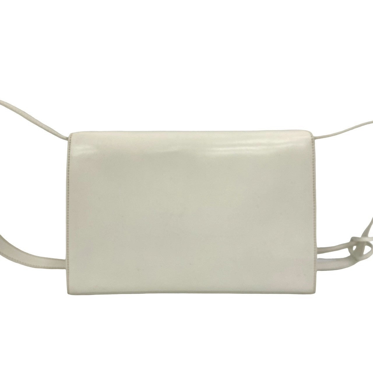 GUCCI Shoulder Bag Calfskin white