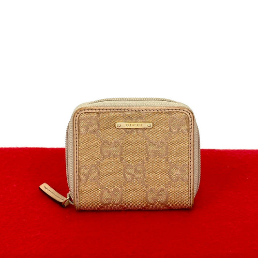 GUCCI Coin case canvas pink
