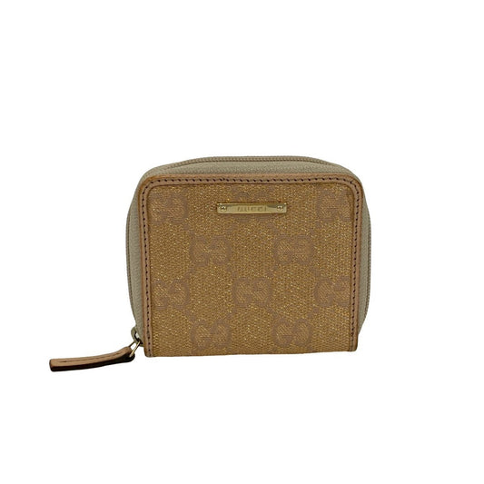 GUCCI Coin case canvas pink