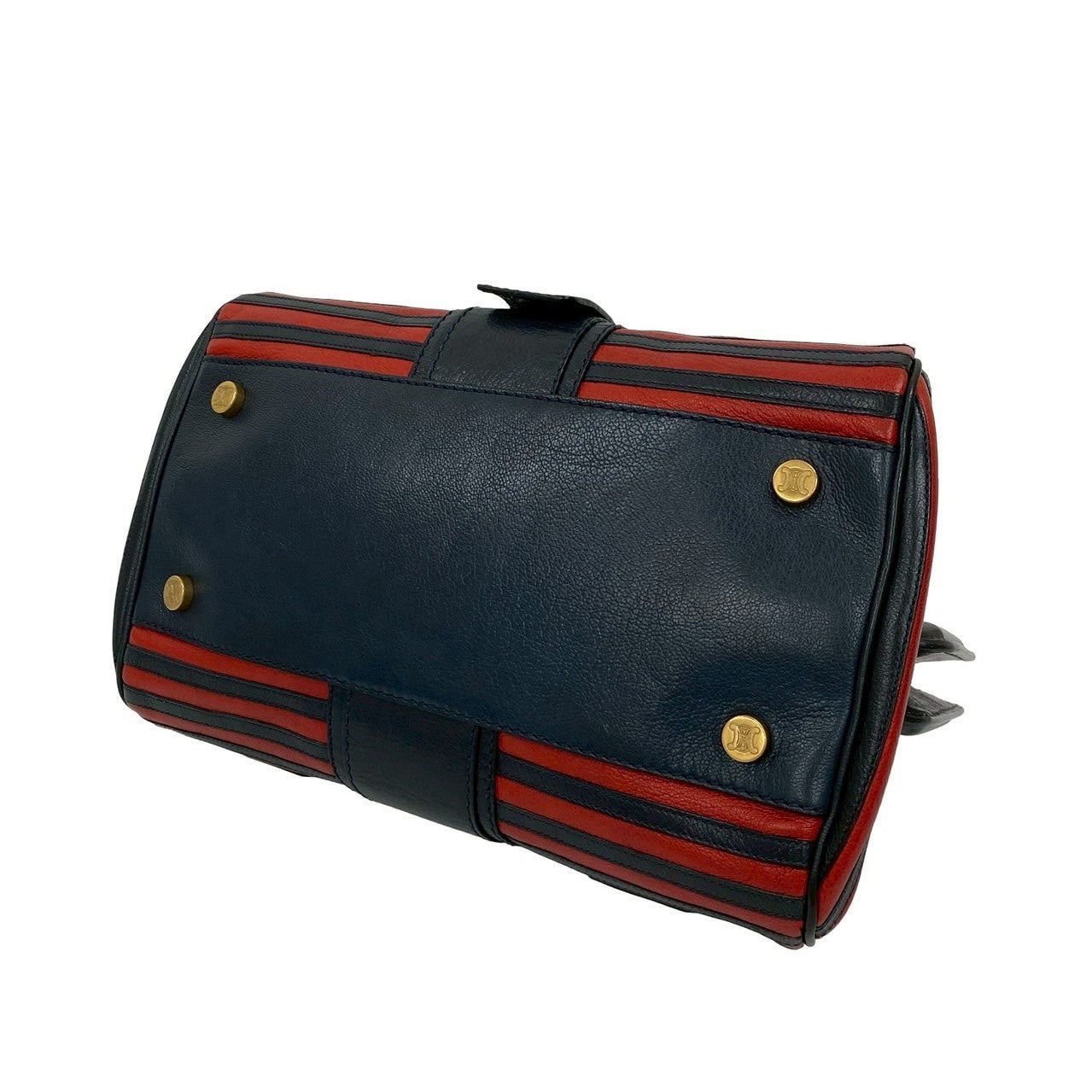 CELINE Handbag leather Navy