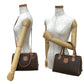 CELINE Shoulder Bag leather Brown