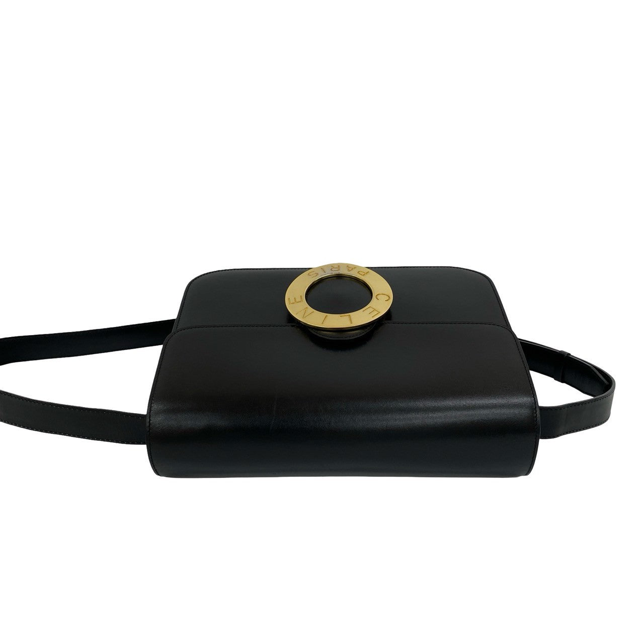 CELINE Shoulder Bag Calfskin black