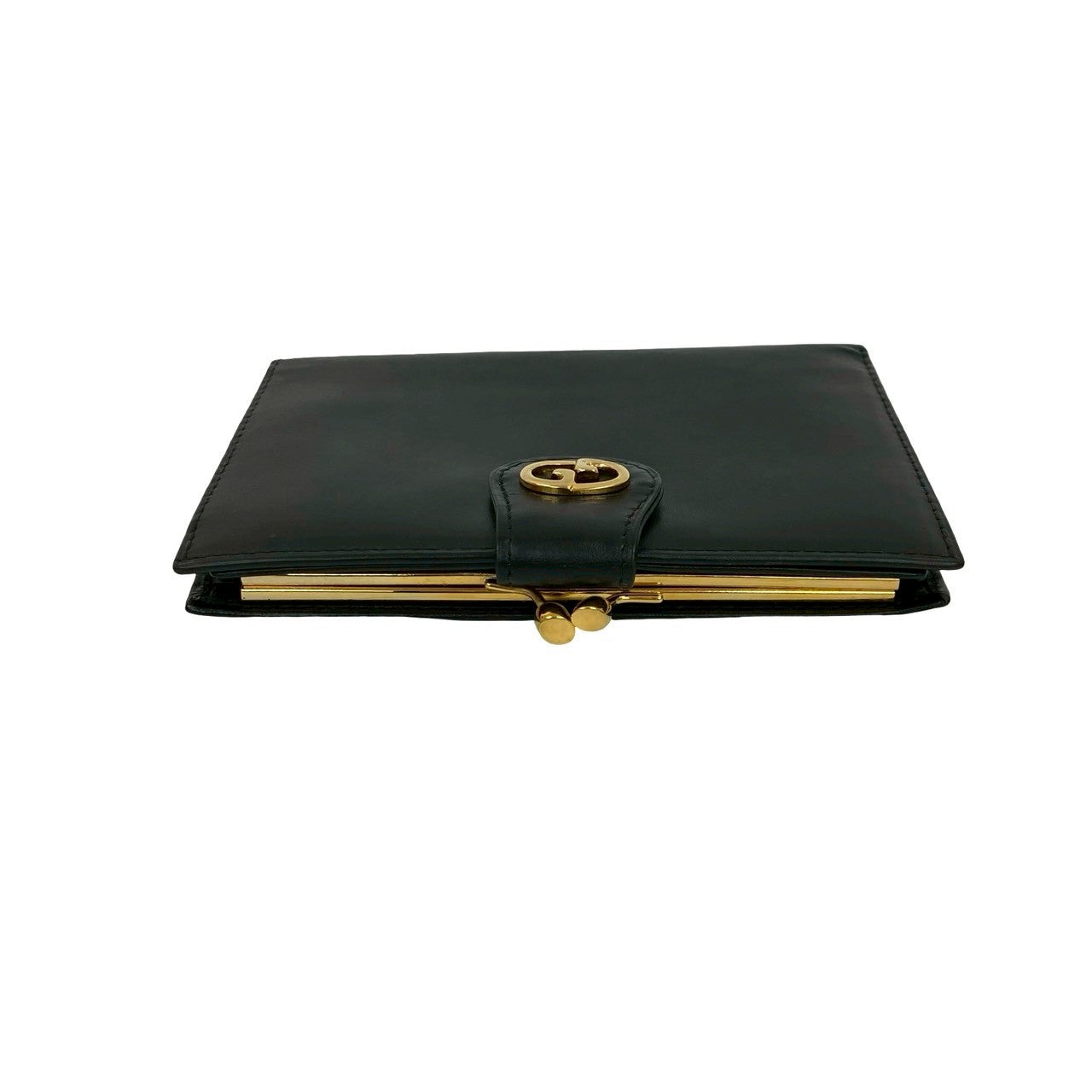 GUCCI Bifold Wallet leather black