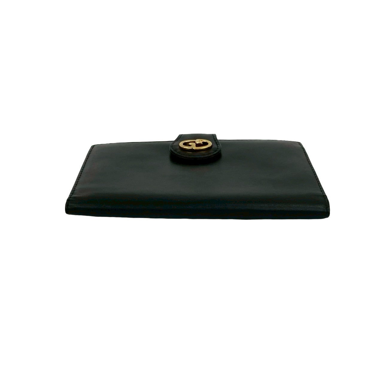 GUCCI Bifold Wallet leather black