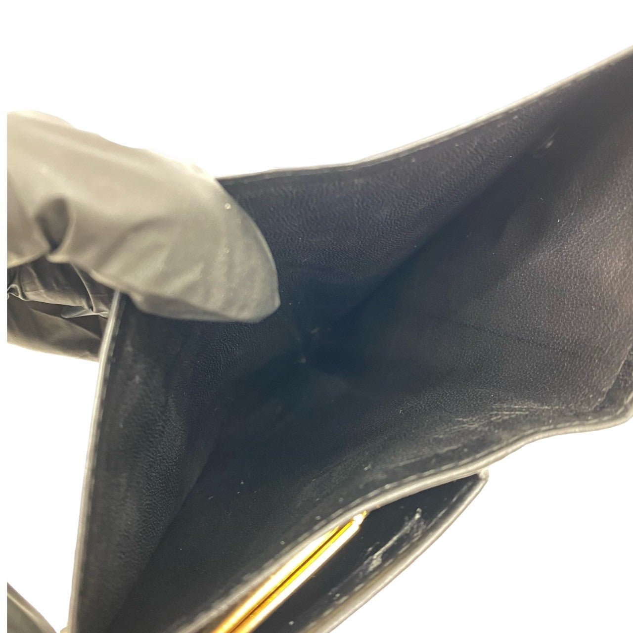 GUCCI Bifold Wallet leather black