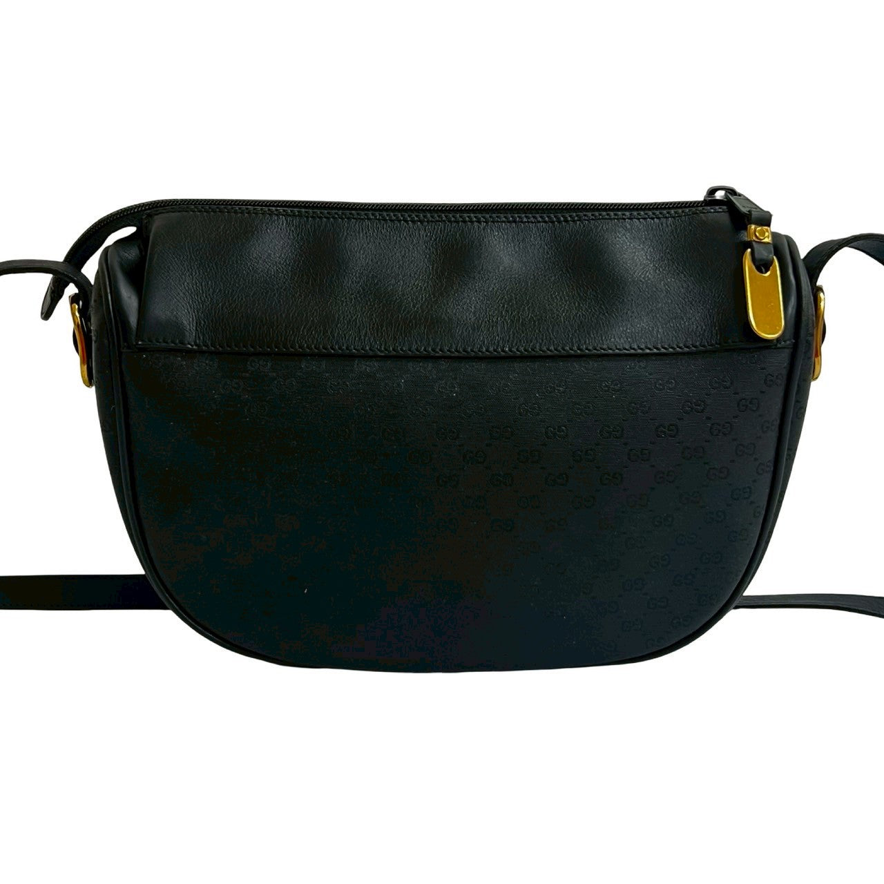 GUCCI Shoulder Bag leather black