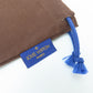 LOUIS VUITTON Pouch M47818 Cotton, Polyurethane Brown Posh Ron Do Women Used Authentic