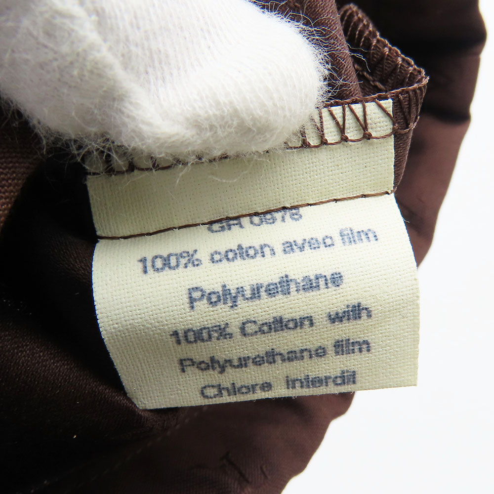 LOUIS VUITTON Pouch M47818 Cotton, Polyurethane Brown Posh Ron Do Women Used Authentic