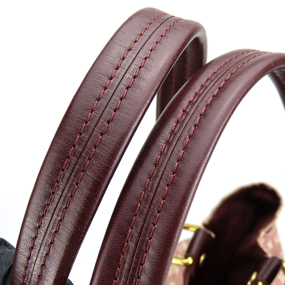 LOUIS VUITTON Shoulder Bag M40410 Monogram Idylle, Leather wine-red Fantasy Women Used Authentic