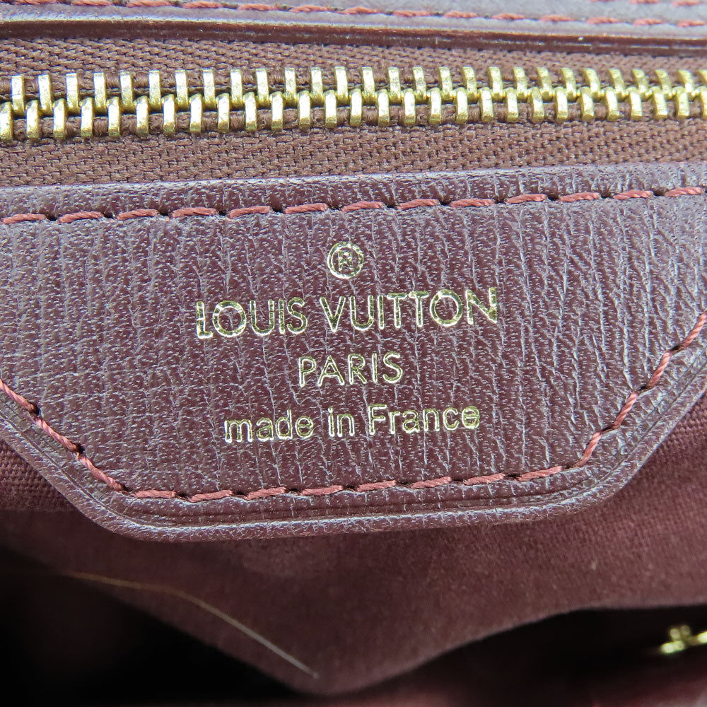 LOUIS VUITTON Shoulder Bag M40410 Monogram Idylle, Leather wine-red Fantasy Women Used Authentic