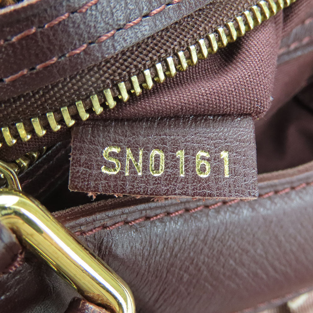 LOUIS VUITTON Shoulder Bag M40410 Monogram Idylle, Leather wine-red Fantasy Women Used Authentic