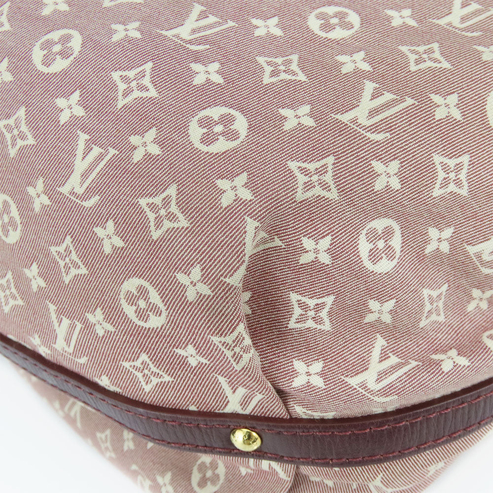 LOUIS VUITTON Shoulder Bag M40410 Monogram Idylle, Leather wine-red Fantasy Women Used Authentic