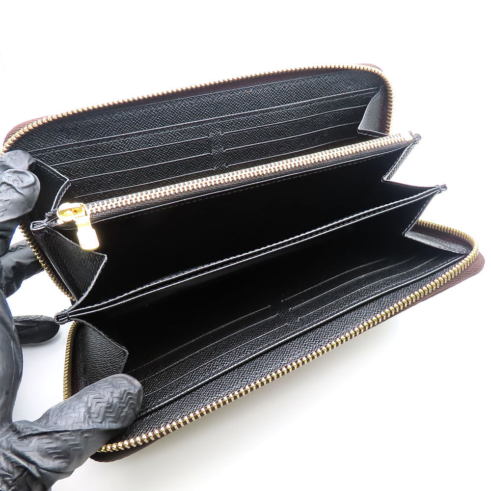 LOUIS VUITTON Long Wallet Purse M69353 Monogram reverse Brown Zippy wallet unisex(Unisex) Used Authentic