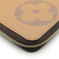 LOUIS VUITTON Long Wallet Purse M69353 Monogram reverse Brown Zippy wallet unisex(Unisex) Used Authentic