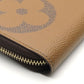LOUIS VUITTON Long Wallet Purse M69353 Monogram reverse Brown Zippy wallet unisex(Unisex) Used Authentic