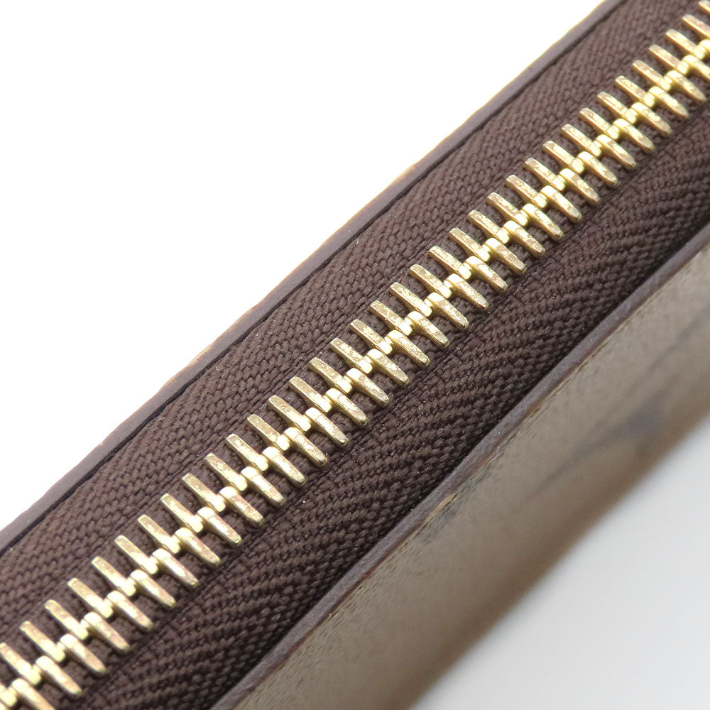 LOUIS VUITTON Long Wallet Purse M69353 Monogram reverse Brown Zippy wallet unisex(Unisex) Used Authentic