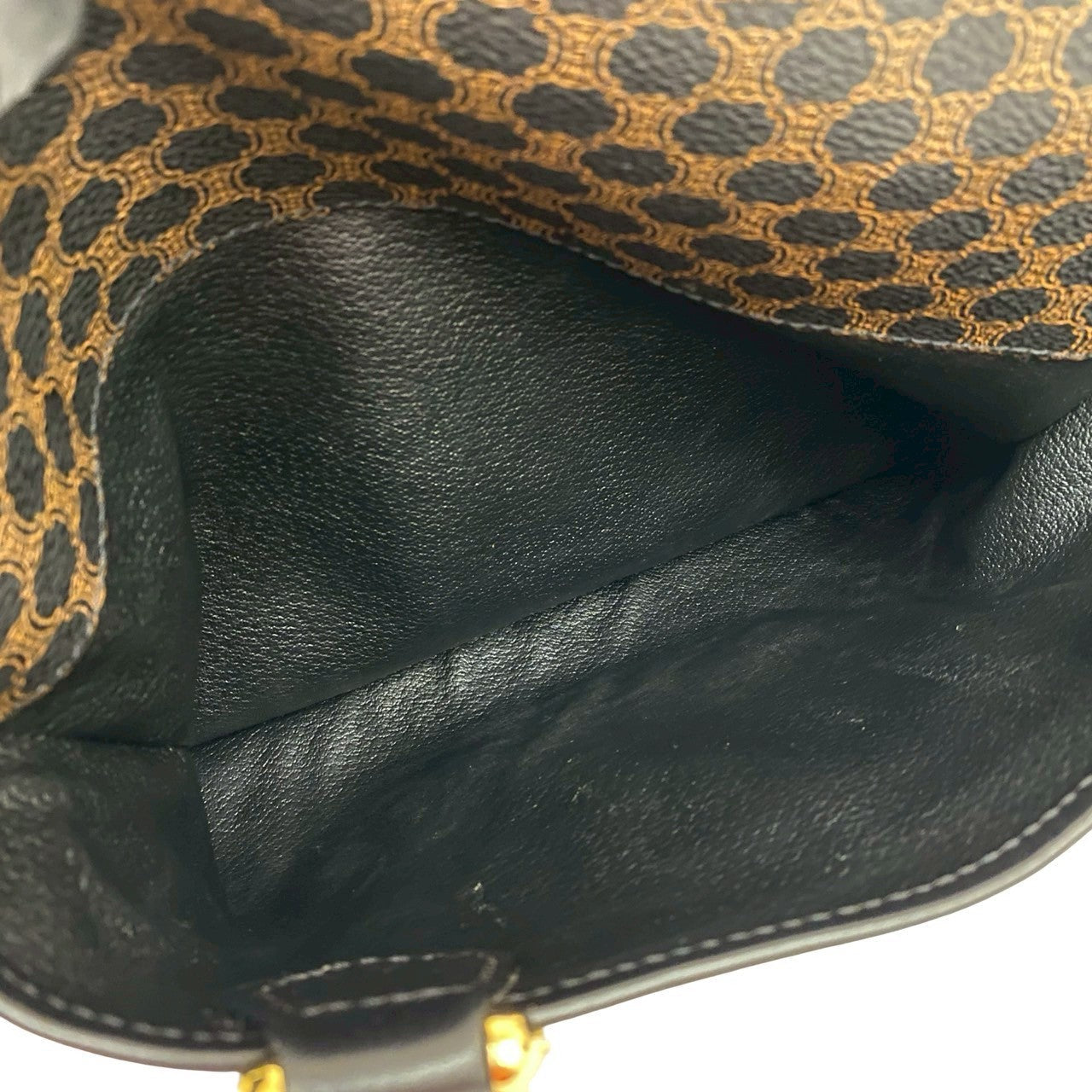 CELINE Handbag leather black