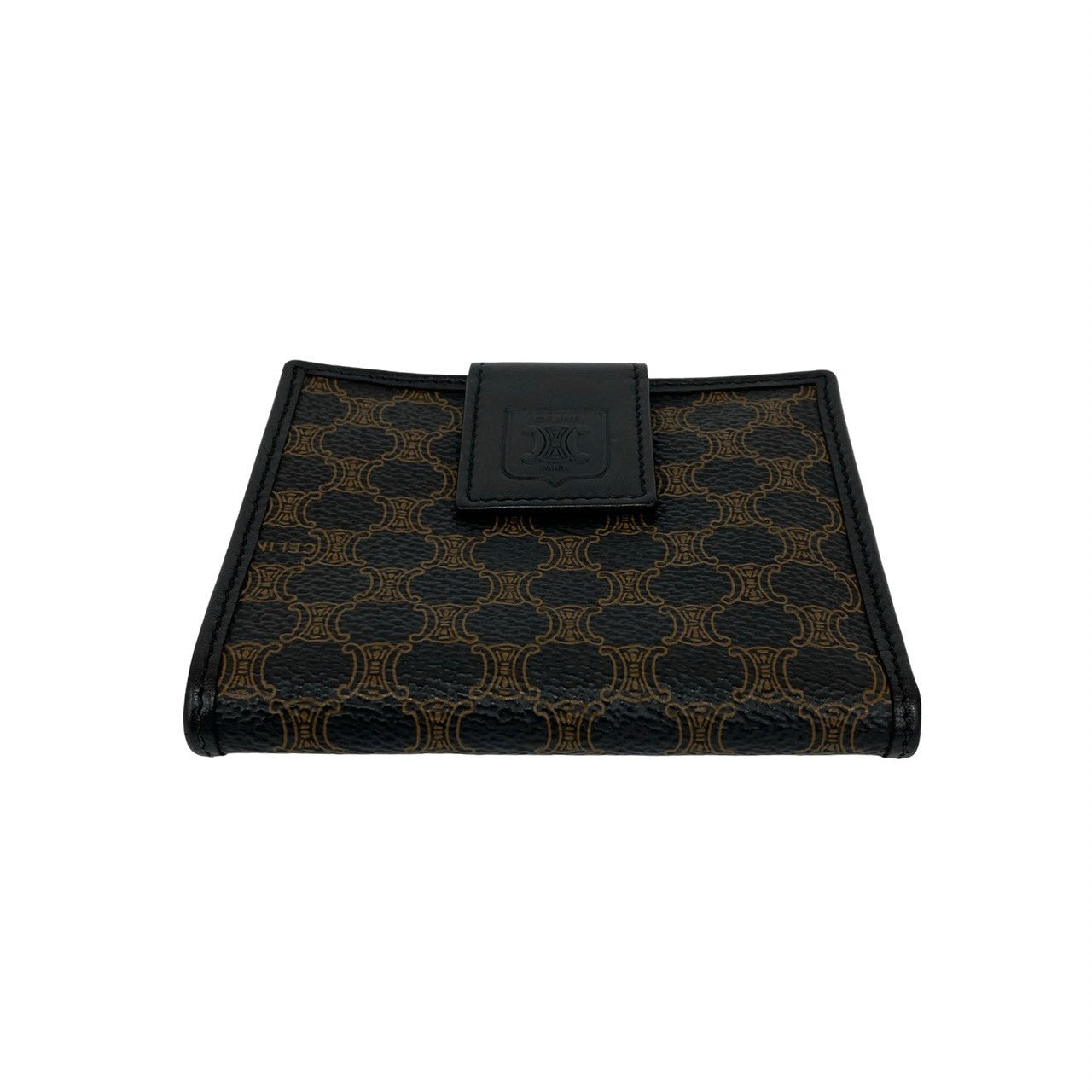 CELINE Bifold Wallet leather black