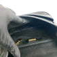GUCCI Shoulder Bag leather black Sherry line