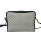 GUCCI Shoulder Bag leather Navy