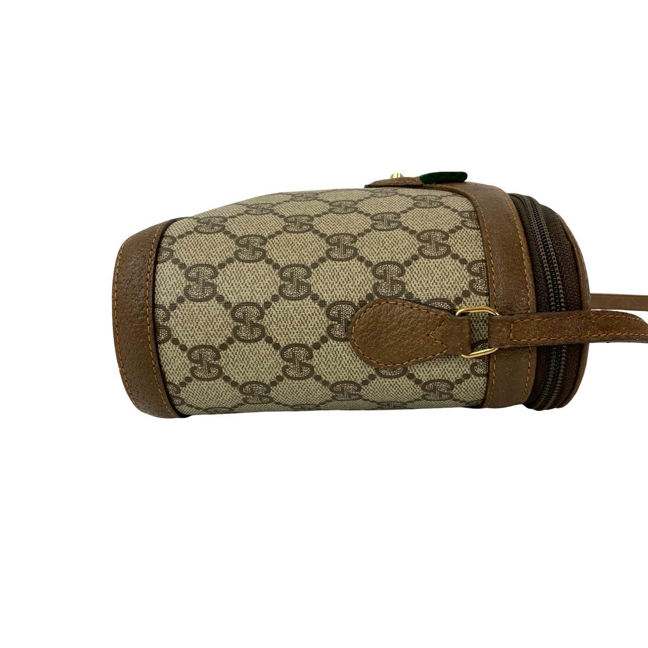 GUCCI Shoulder Bag leather Brown Sherry line