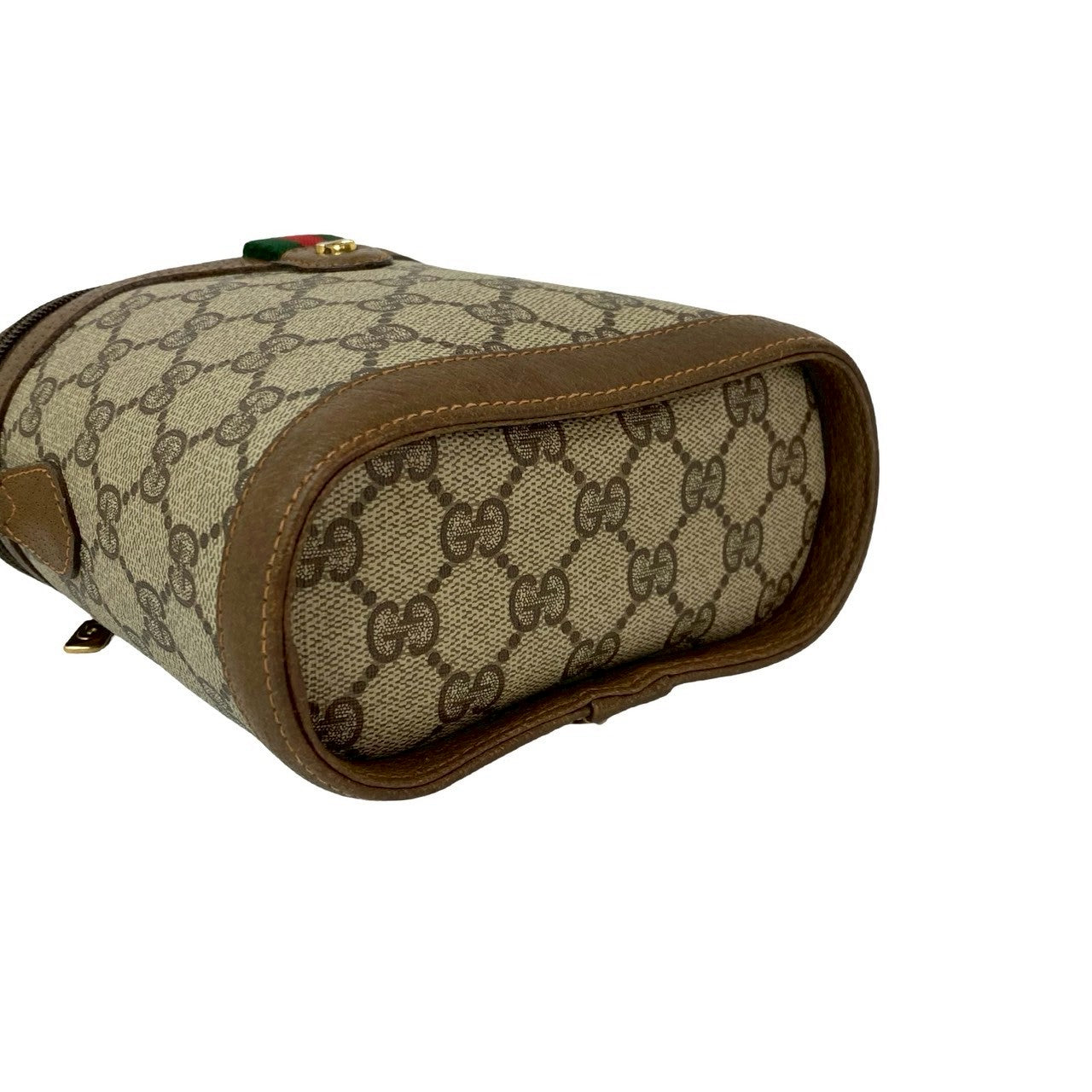 GUCCI Shoulder Bag leather Brown Sherry line