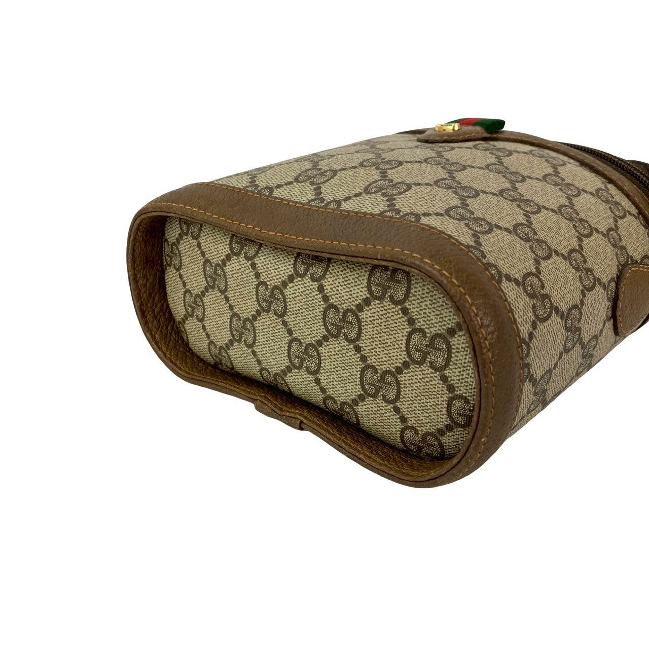 GUCCI Shoulder Bag leather Brown Sherry line