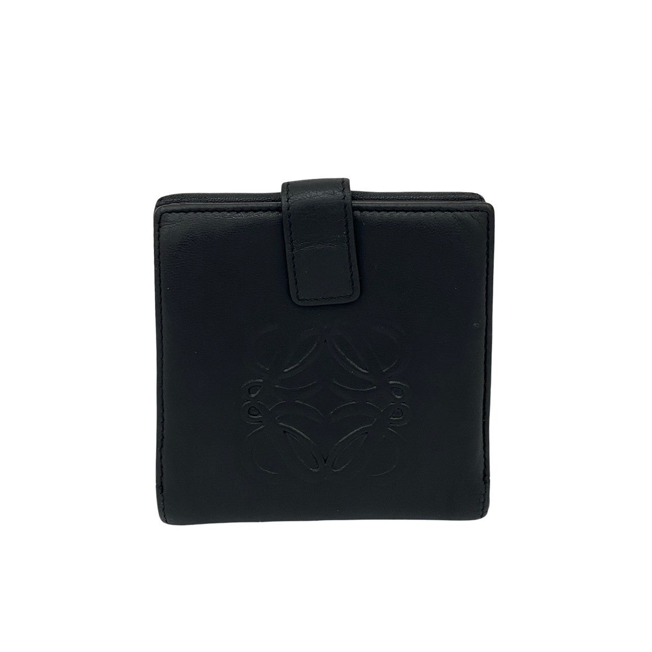 LOEWE Bifold Wallet leather black