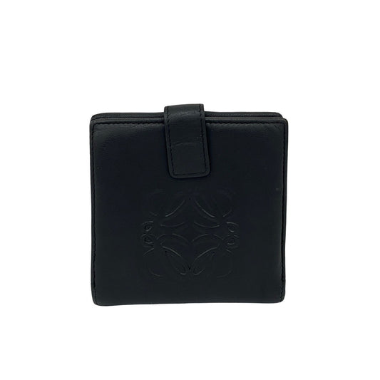 LOEWE Bifold Wallet leather black