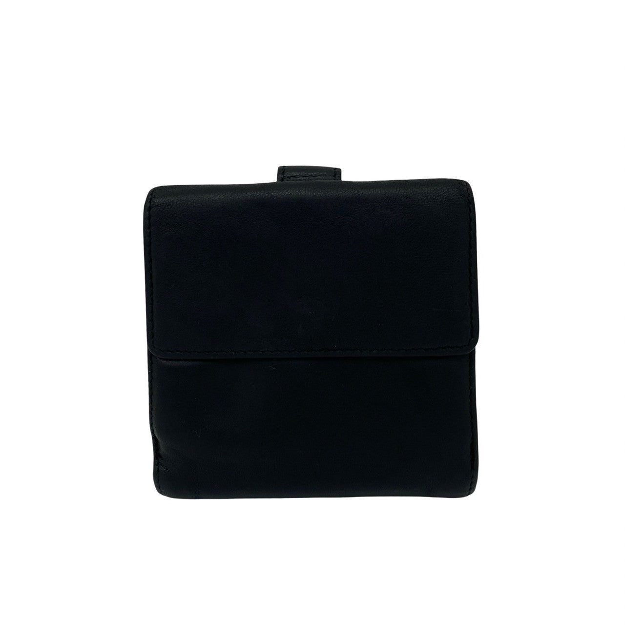 LOEWE Bifold Wallet leather black