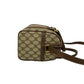 GUCCI Shoulder Bag leather Brown Sherry line