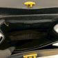 GUCCI Handbag leather black Bamboo
