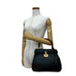 GUCCI Handbag leather black Bamboo