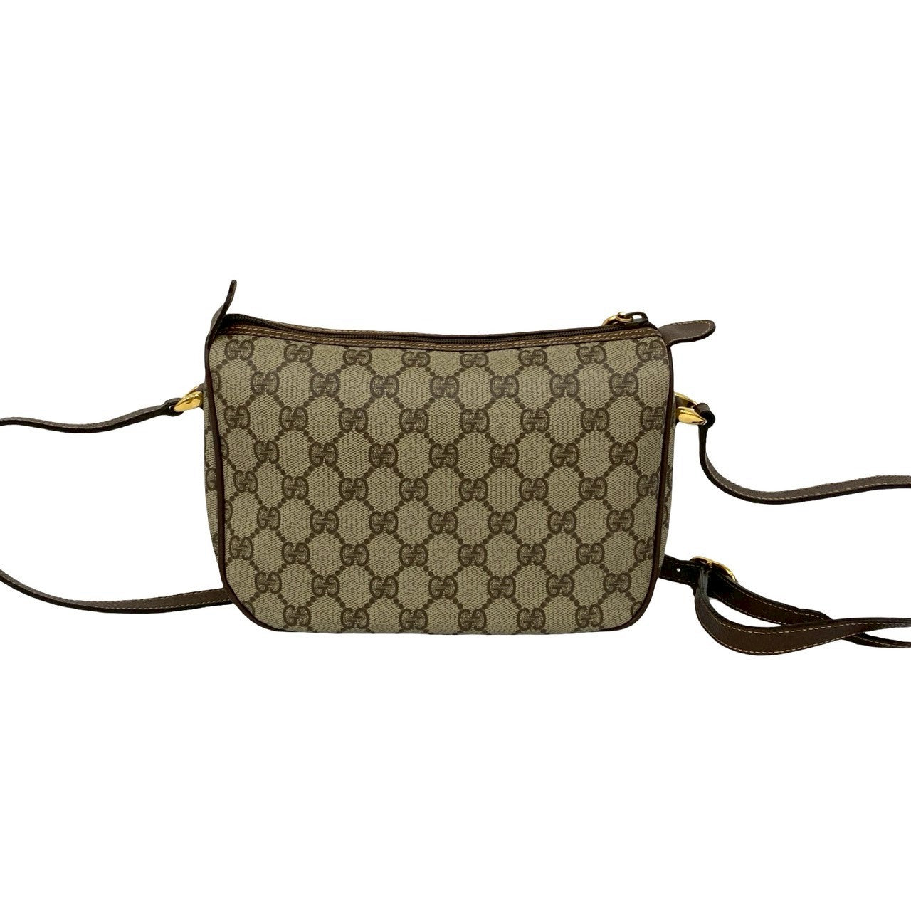 GUCCI Shoulder Bag leather Brown Sherry line