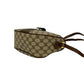 GUCCI Shoulder Bag leather Brown Sherry line
