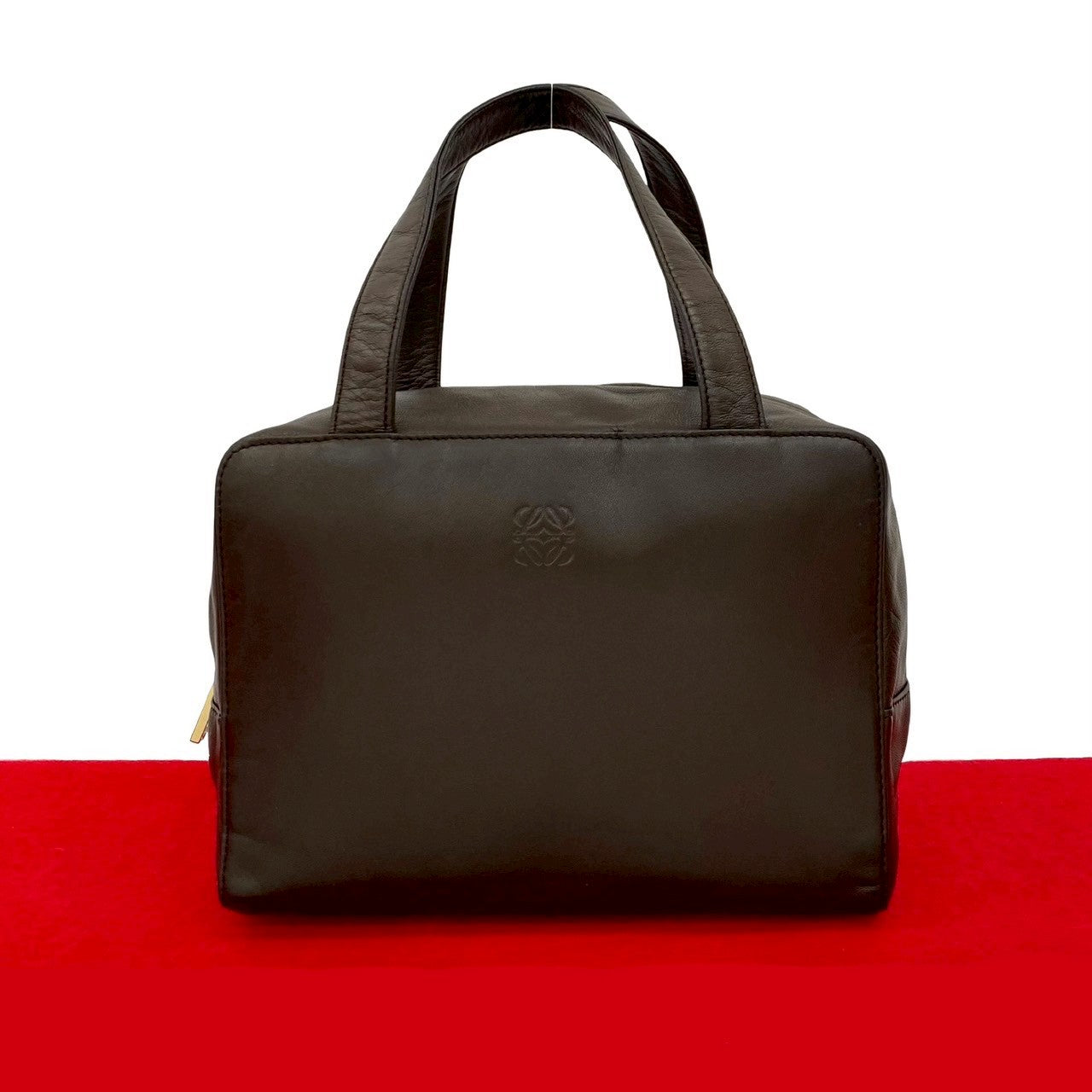 LOEWE Handbag leather Brown